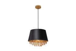 Deckenleuchte NESTO, 5994, AC220-240V, 50/60Hz, 1*E27, max.40W, IP20, Durchschnitt 30 cm, schwarz/gold