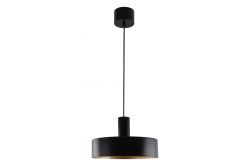 Deckenleuchte SELVIA II, 9585, max. 250V, 50/60Hz, 1*E27, max.40 W, IP20, Durchschnitt. 30 cm, schwarz/gold