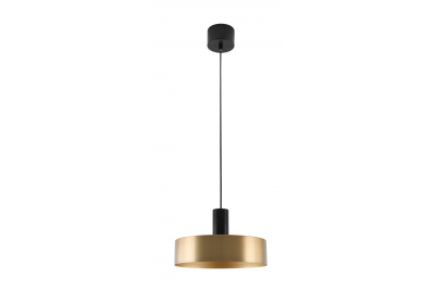 Deckenleuchte SELVIA II, 6072, max. 250V, 50/60Hz, 1*E27, max.40 W, IP20, Durchschnitt. 30 cm, gold-schwarz