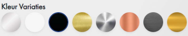 Wasserevolution Flow thermostatische Drei-Wege-Duschmischbatterie mit Kopfbrause und runder Handbrause Messing T131TNRLE