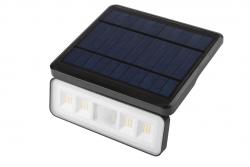 Sonnlichtleuchte mit Bewegungs- und Dämmerungssensor DAVOS, LED, 1000lm, 4000K, 2000mAh, IP54, schwarz