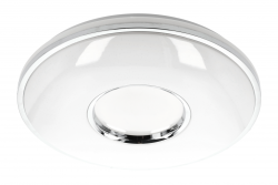 SORI LED-Deckenleuchte, Ø490mm, CCT, 48W, 3840lm, AC180-250V, 50/60 Hz, PF>0,9, IP54, Fernbedienung, weiß, 3 Jahre Garantie.