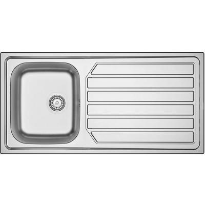 Banka Centurio 100-34 Edelstahlspüle Aufsatz 100 x 50 cm mit Abtropffläche 1208970033