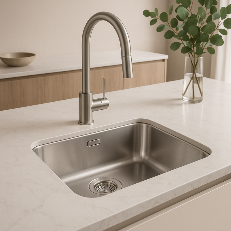 Banka IB5040 Edelstahl Spülbecken 50 x 40 cm Unterbau 1208970037