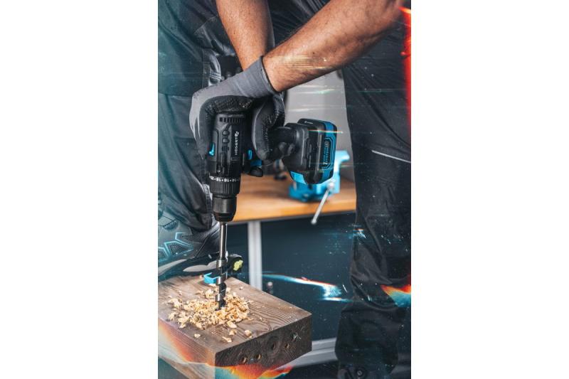 HÖGERT leistungsstarker Akkuschrauber 18V für Holz und Metall