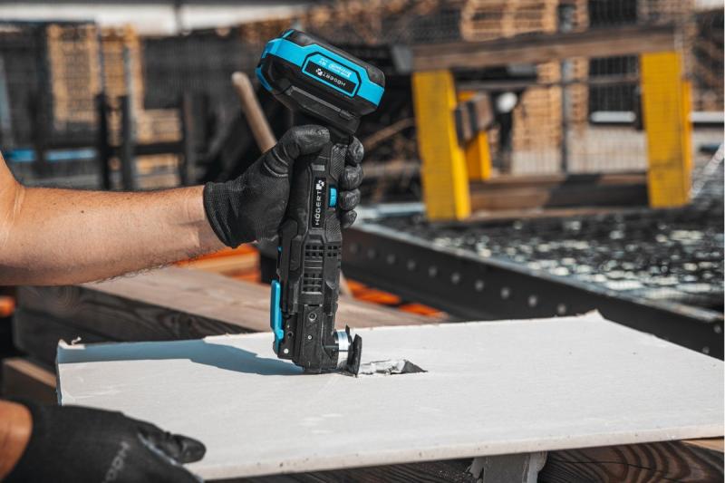 HÖGERT leistungsstarkes kabelloses Multifunktionswerkzeug, 18V, ohne Akku