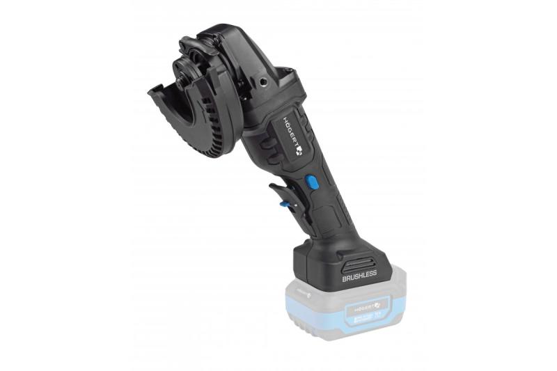 HÖGERT Akku-Winkelschleifer mit Paddelschalter, 125MM, 18V - ohne Akku