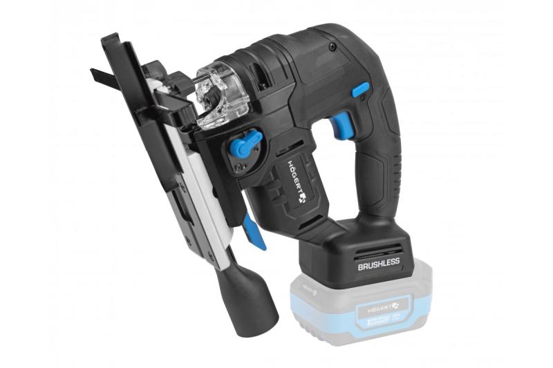 HÖGERT Akku-Stichsäge, 18V, Antivibrationsgriff - ohne Akku