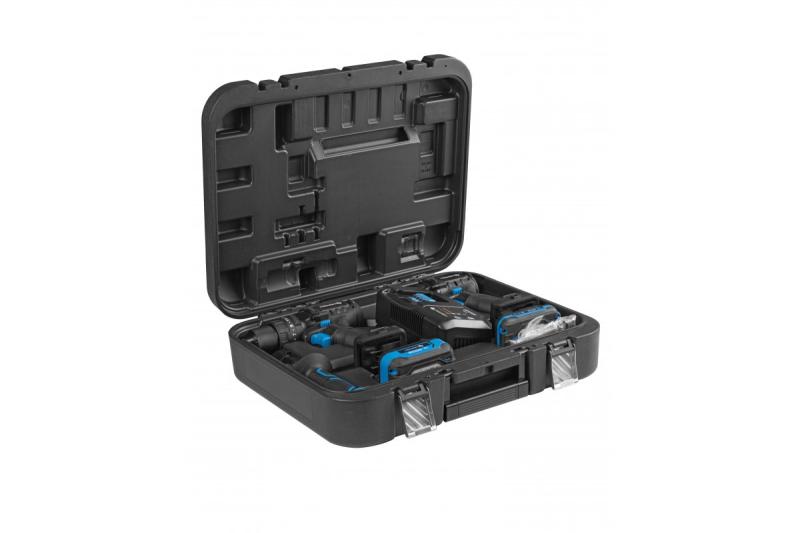 HÖGERT Akku-Schlagschrauberset 200 Nm 18V mit bürstenlosem Motor