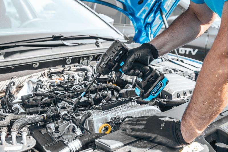 HÖGERT Akku-Schlagschrauberset 200 Nm 18V mit bürstenlosem Motor