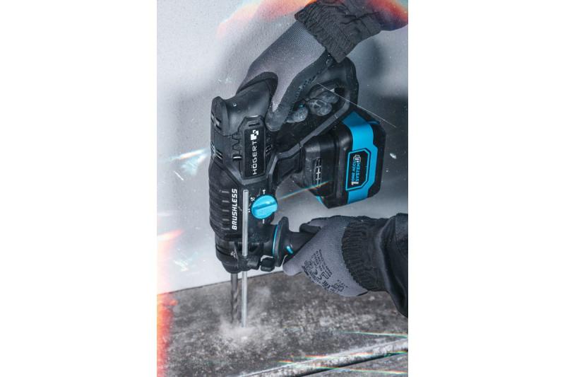 HÖGERT Akkubohrmaschinenset, 18V, OneAccuSystem, mit Akku, Ladegerät im Koffer