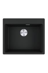 Franke Maris MRG 610-50 TL Fragranit Matt Schwarz Spüle Aufbau mit Hahnlochbank 114.0668.630