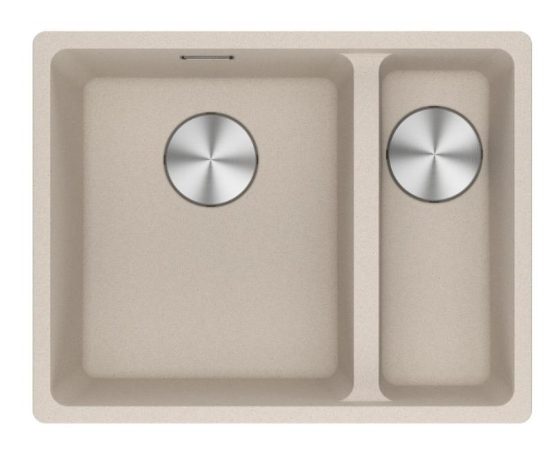 Franke Maris MRG 260-34-15 Fragranite Kaffee Sahne Spülbecken Becken Links flächenbündiger Einbau 135.0725.670