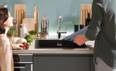 Franke Maris MRG 220-35-35 Fragranite Kaffee Sahne Doppelspülbecken flächenbündig 135.0725.668