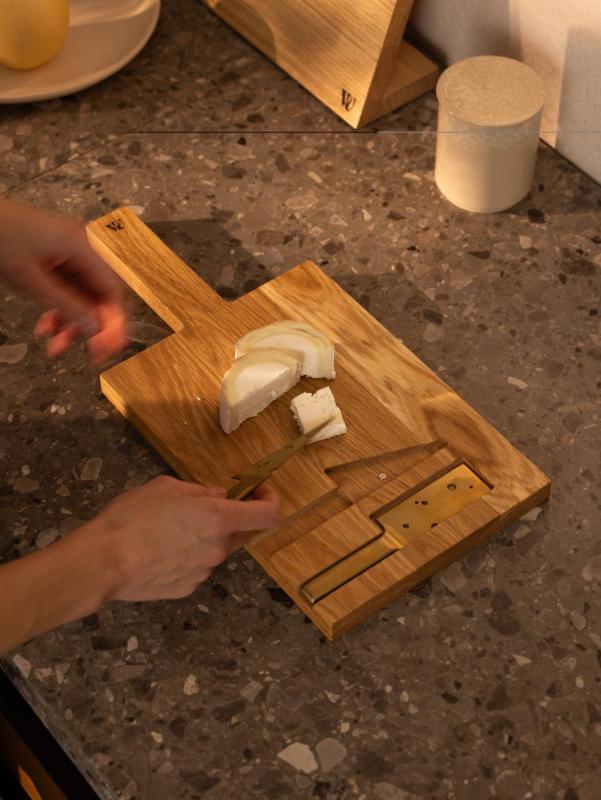 Woodsea Käse Eiche M - Eichenholz Käsebrett 55x20cm 1208971556