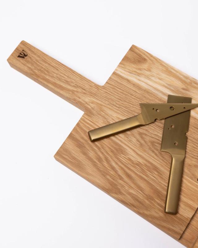 Woodsea Käse Eiche M - Eichenholz Käsebrett 55x20cm 1208971556