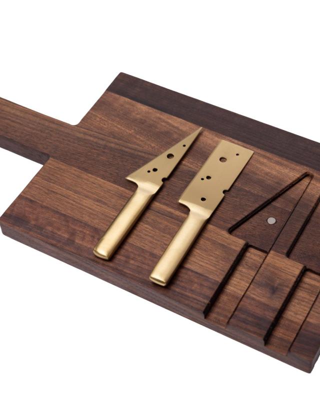 Woodsea Käse Walnuss L - Walnussholz Käsebrett 75x20cm 1208971560