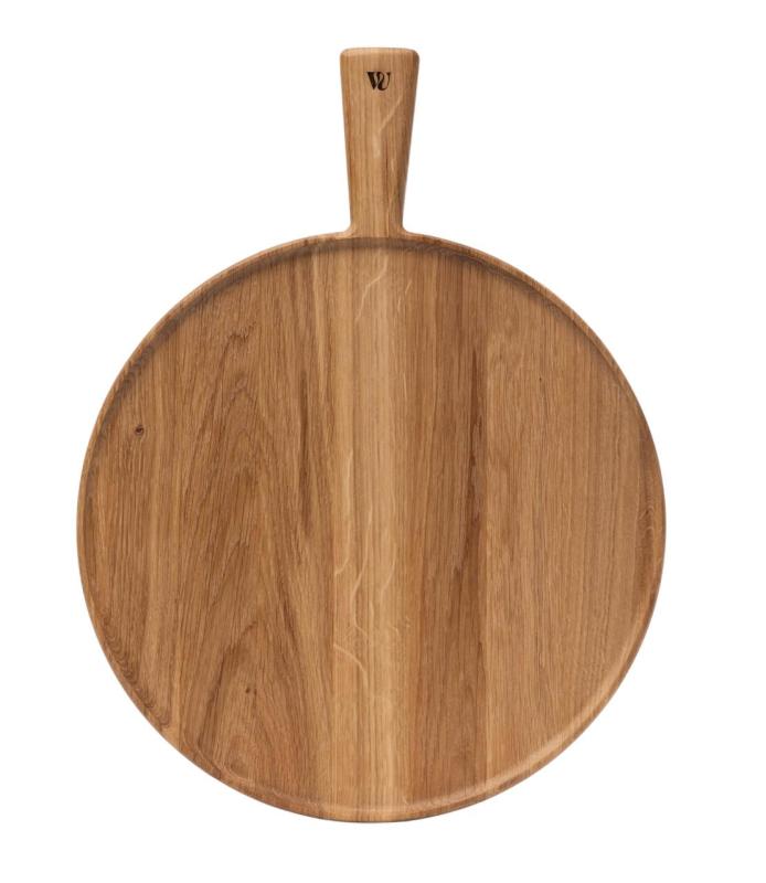Woodsea Pizza L - Eichenholz Pizzabrett Rund Ø35 cm 1208971583