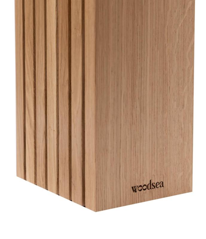 Woodsea Block Oak M - Eichenholz Messerhalter Block 17x12 cm 1208971610