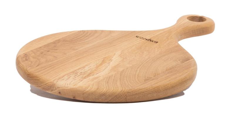 Woodsea Native M - Eichenholz Pizzabrett Rund Ø35x2 cm 1208971612