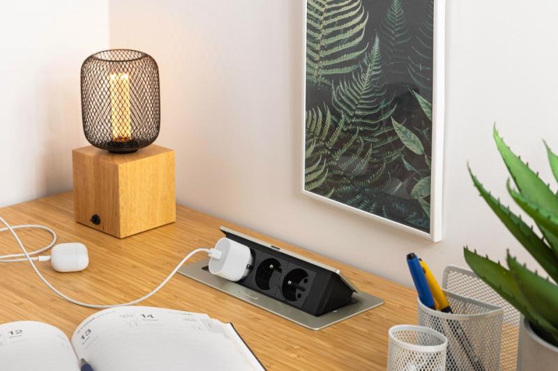 SOFT ausziehbare Steckdose, Stromkabel 1,5m