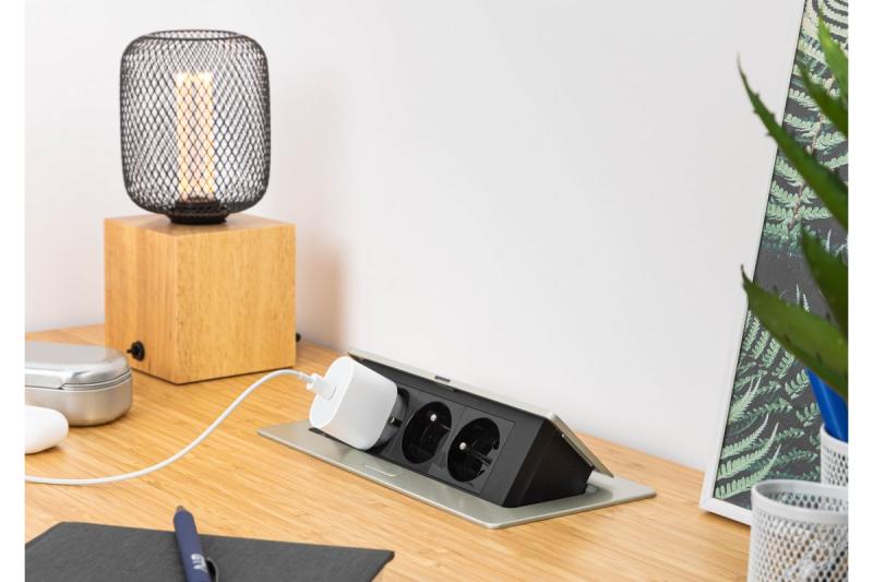 SOFT ausziehbare Steckdose, Stromkabel 1,5m