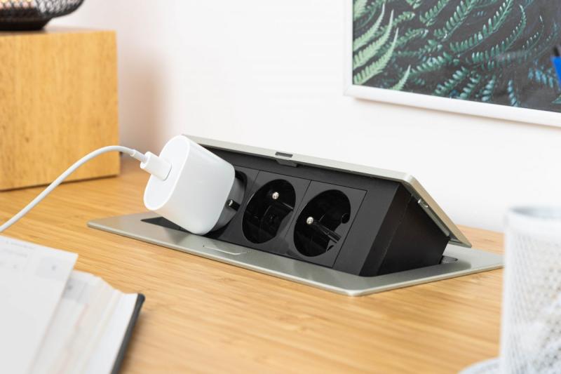 SOFT ausziehbare Steckdose, Stromkabel 1,5m