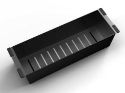 Pure.Sink Luxion Schwarzer Einsatz für Spülbecken PLXCOL-63