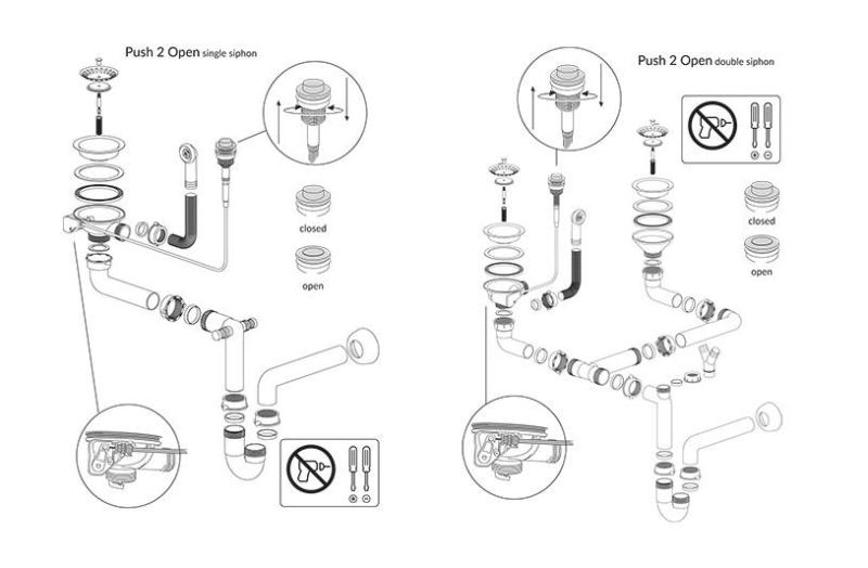 Quadri Luton Perlenbeige Granit große Aufbauspüle mit Abtropffläche umkehrbar 86x50cm mit Edelstahl-Stecker 1208971775