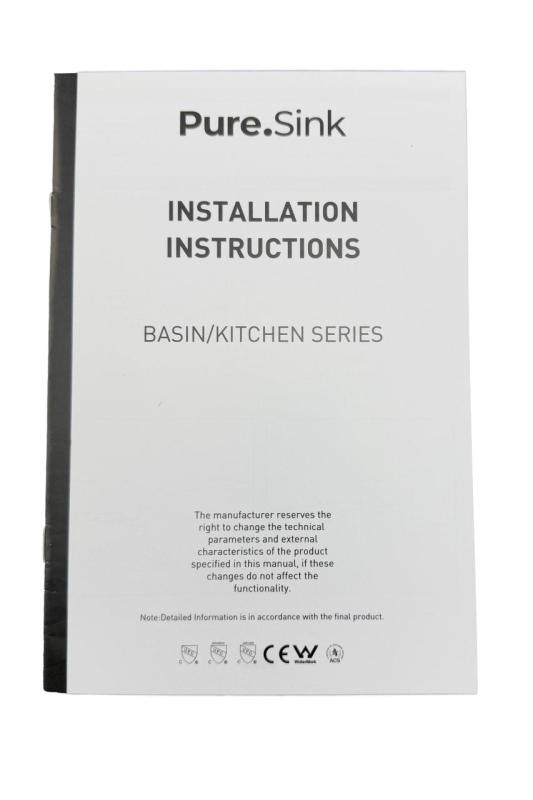 Pure.Sink Elite Steel Pulse-S Küchenarmatur PVD gebürstetes Gold mit ausziehbarem Auslauf und Sprühmodus PS8500-60