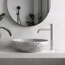 MURO TUA Hoher Waschtischmischer für Waschbecken Chrom M1.A2.CR