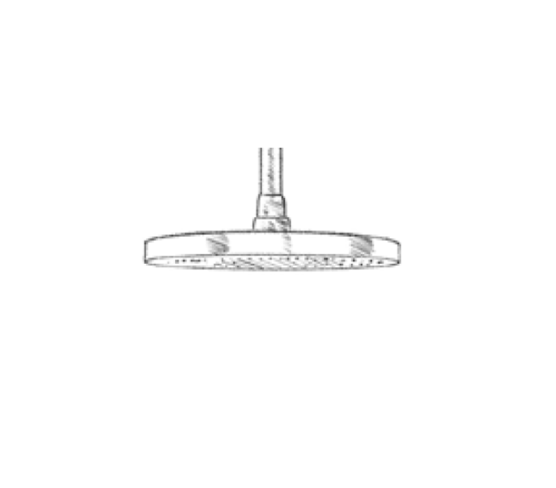 MURO TUA Kopfbrause 250 mm Chrom M1.BA2.M.CR