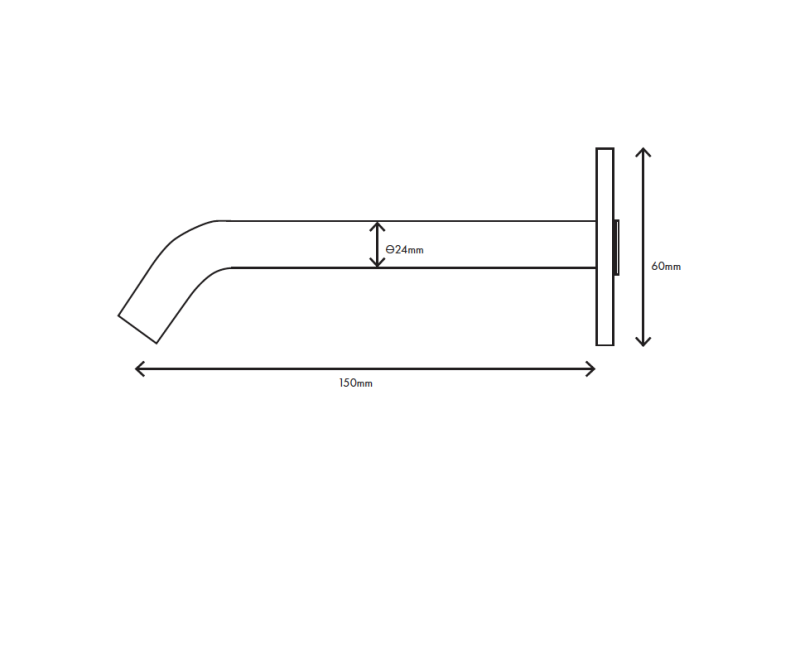 MURO TUA Badauslauf Chrom M1.CA3.W.15.CR