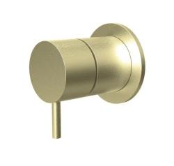 Waterevolution Flow Einbau-Mischbatterie PVD gebürstet Weißgold 1208972183