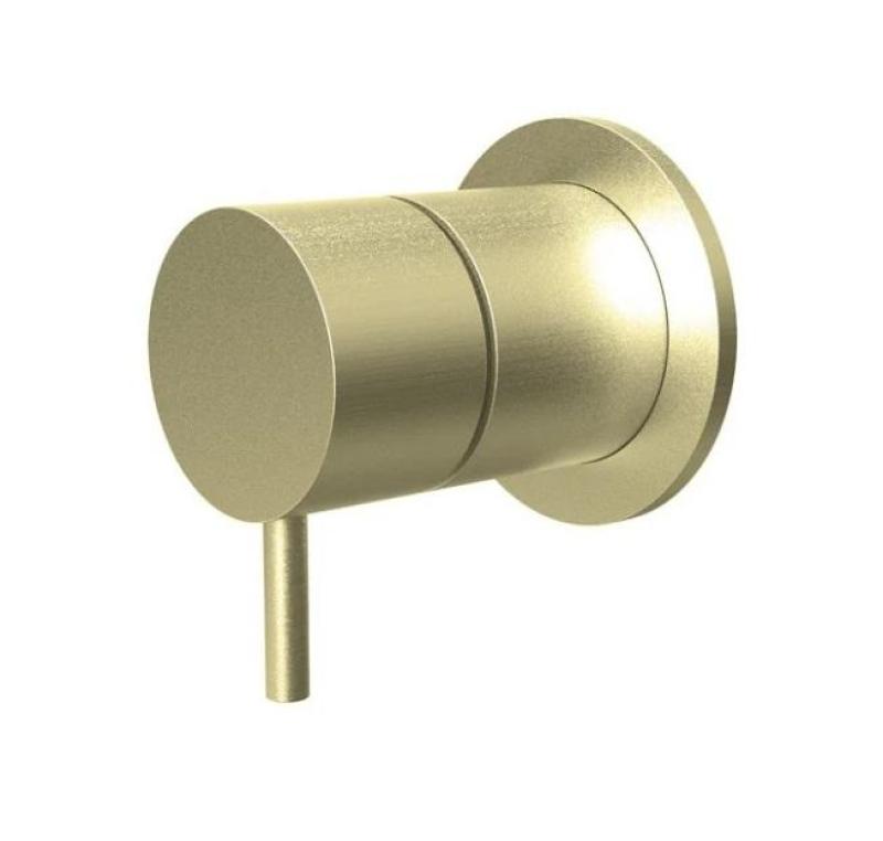 Waterevolution Flow Einbau-Mischbatterie PVD gebürstet Weißgold 1208972183