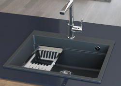 Massimo Accessoire Plate Tray Schwarz Matt 366 x 176 x 63 mm