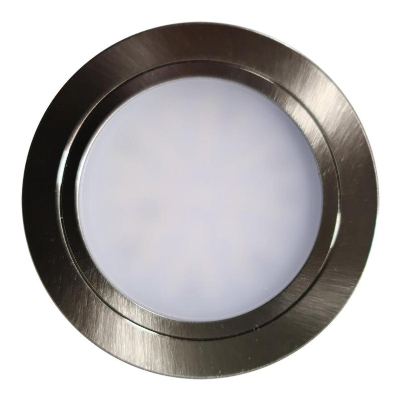 Indux Luma Kleine Einbauküche Multi Tone LED Spot Edelstahl-Optik 1208972326