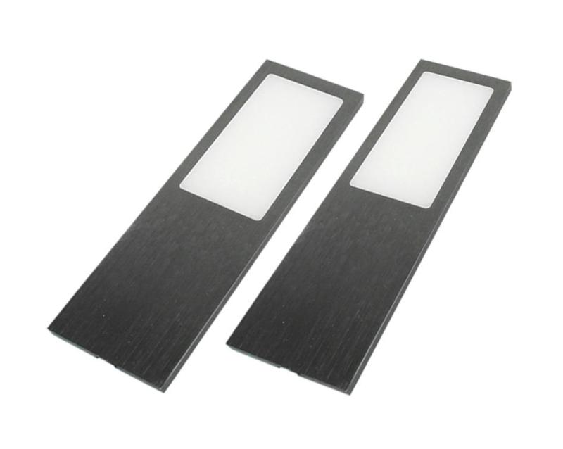 Indux Solin Küche Aufbau Multi Tone LED Set 2 Spots x 3,6 W Gun Metal 1208972352