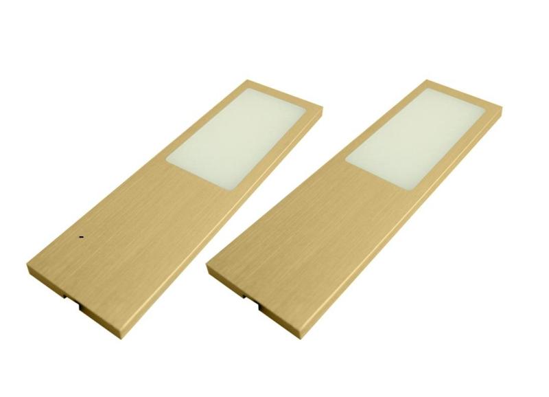 Indux Solin Küche Aufbau Multi Tone LED Set 2 Spots x 4 W Gold 1208972364