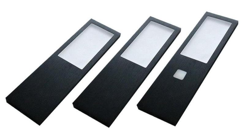 Indux Lino Küchenaufbauset LED 3 Spots 4W mit integriertem Touch-Dimmschalter Schwarz 1208972391