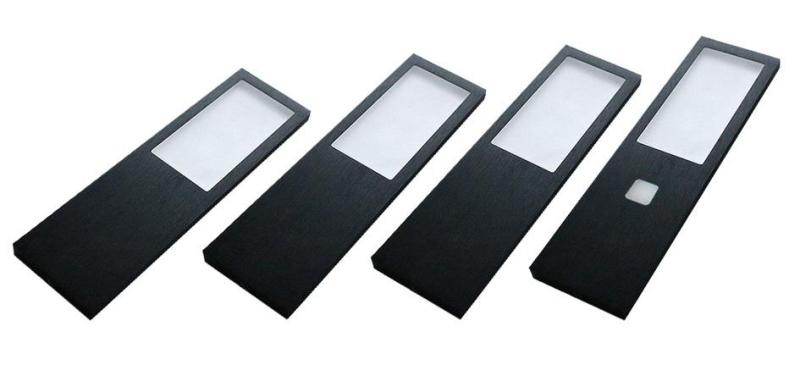 Indux Lino Küchenaufbauset LED 4 Spots 4W mit integriertem Touch-Dimmschalter Schwarz 1208972392