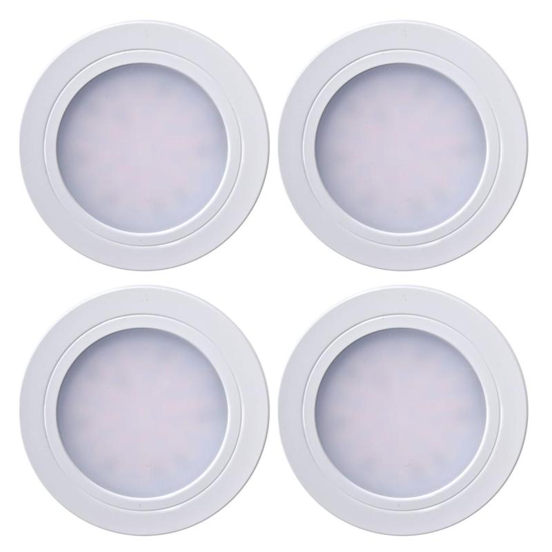 Indux Luma Einbauküche Multi Tone LED Set 4 Spots Weiß 1208972410