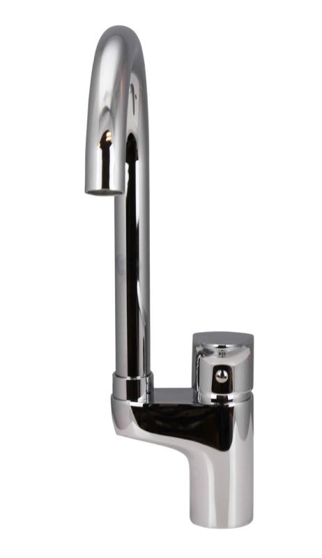 Aquanello Casa Kitchen mixer tap Chrome with top lever CR-1202-CS