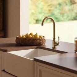 Aquanello Heritage Manor Klassische Küche – Nostalgischer Küchenarmatur in Bronze BN-9001-HM