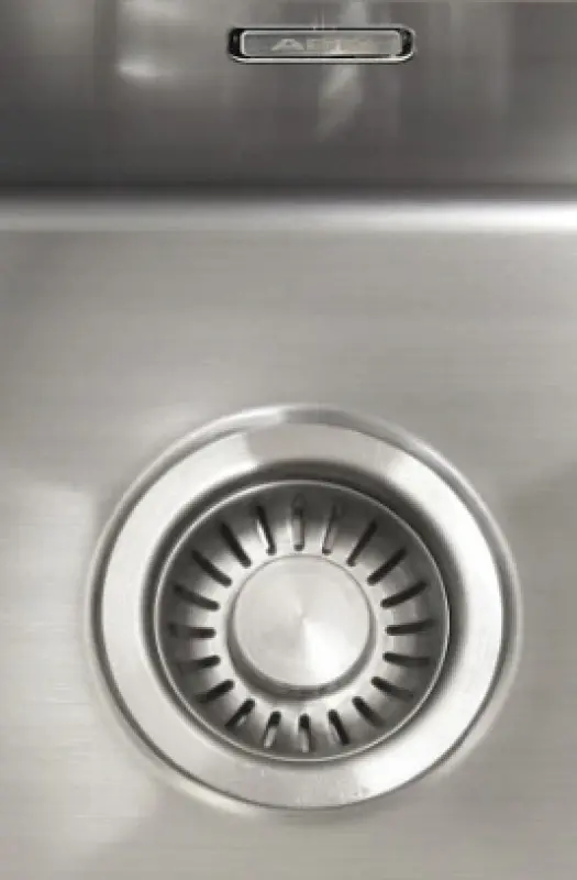 ABK Bingara große anderthalb 1,5 Edelstahlspüle 50x40+20x40 cm Unterbau, flächenbündig und aufliegend BIN5020FVI