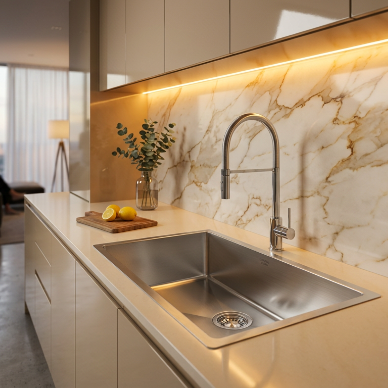 Kücheninspiration 2026: Stile und die perfekte Kombination aus Spüle und Wasserhahn